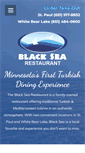 Mobile Screenshot of blacksearestaurant.com